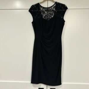 Evan-Picone black dress size 6